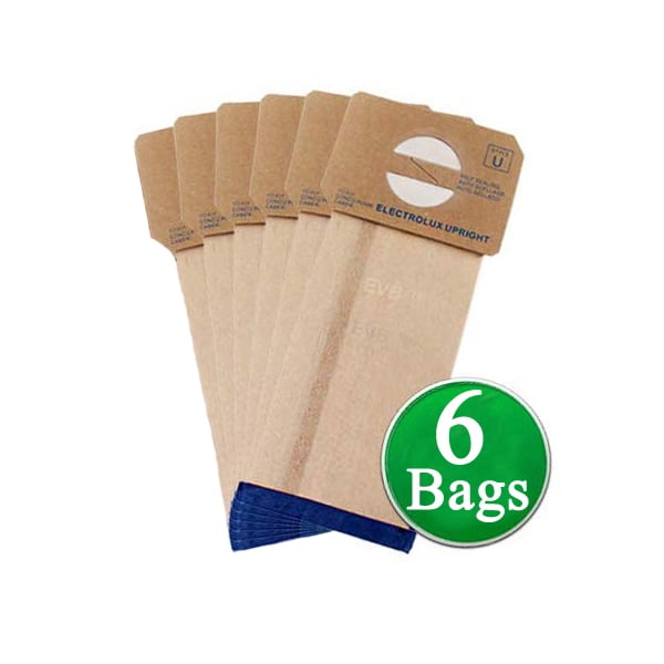 6 Bags for Electrolux Upright Vacuum Cleaner STYLE U