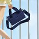 thumbnail image 4 of Bolso tipo cartera JShteea para Mujer color sólido azul oscuro, 4 of 8