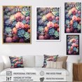 thumbnail image 4 of Designart "Dreamy Succulents Colorful Fantasy" Floral & Botanical Wall Art Print, 4 of 5