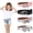 Gradient colors, variant on 4 Pcs Cute Heart Shape Girls Belt, PU Leather Belt, Adjustable Belt with Heart Buckle Skinny Belt for Boys Girls Ladies Belts for Jeans Dresses Jumpsuit Trousers