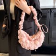 thumbnail image 2 of Bolso bandolera pequeño y versátil de un solo hombro para mujer, bolso informal con bola de masa de burbujas, bolso nube plisado, 2 of 6