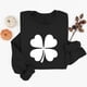 thumbnail image 4 of Ounisa St. Patrick's Day Sweatshirt for Women Clover Graphic T Shirts Patty's Day Long Sleeve Tee Tops Pullover, 4 of 6
