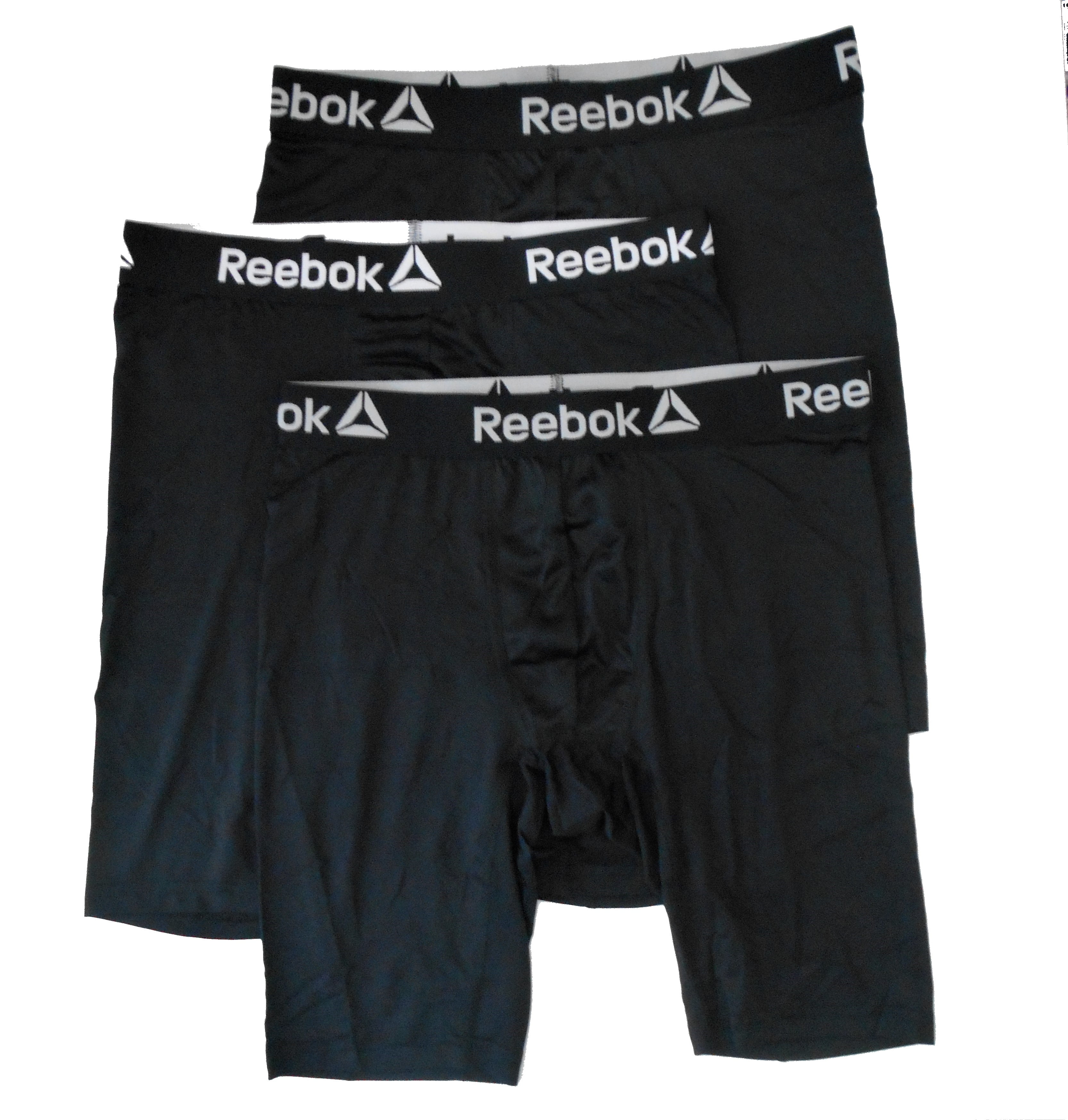 Reebok - REEBOK MEN UNDERWEAR 3 PACK BOXER BRIEF - 191 - P04 LONG LEG ...