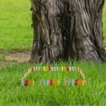 thumbnail image 4 of KAJNBN 1Set Landscape Edging Border 3cm High 90cm Long 0.2cm Thick Multi-colored Wood, 4 of 8