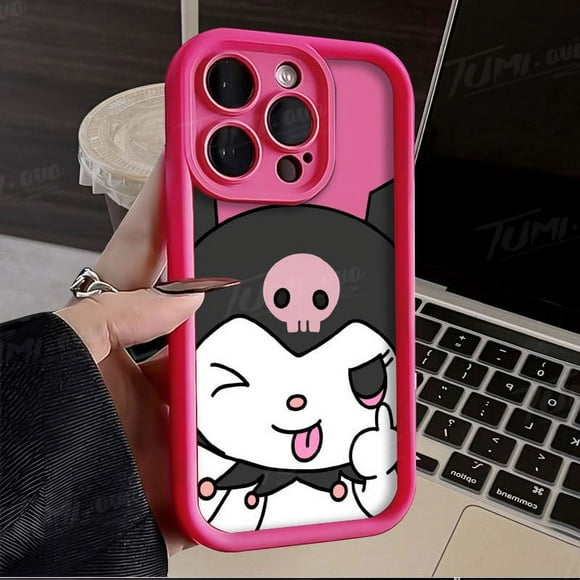 Cartoon Sanrio Kuromi ﻿Phone Case for Xiaomi POCO X6 X5 X4 GT F3 F4 F5 M6 Pro X3 NFC Mi 13T 12T 11T 13 12 11 Lite 5G NE Cover FJH FJH FJH