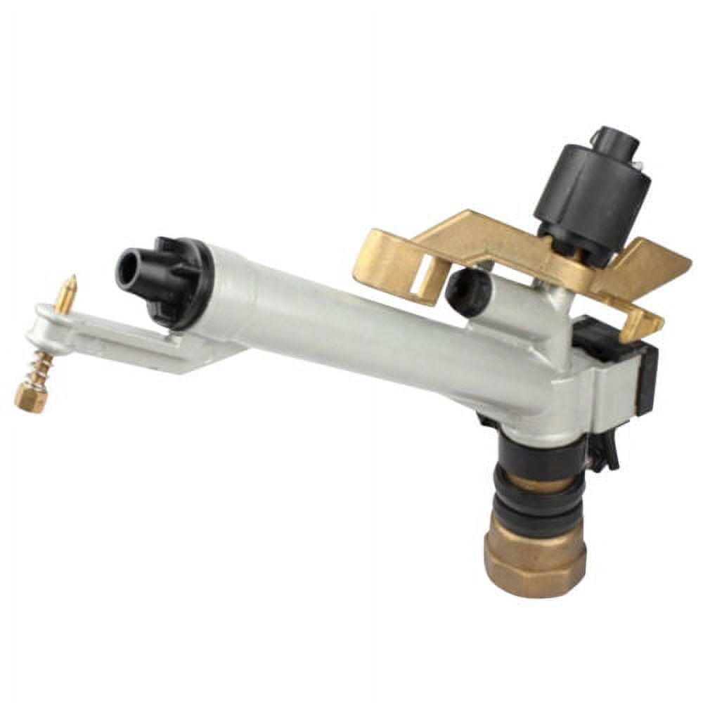 1.5" 360° Adjustable Impact Sprinkler Lawn Water Irrigation Spray Gun Large Area