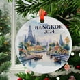 thumbnail image 2 of Bangkok Christmas Ornament, Holiday Tree Ornament, Gift for Mom, Love Day Home Decor, Festival Gift Ornament, Keepsake 2025, 2 of 5
