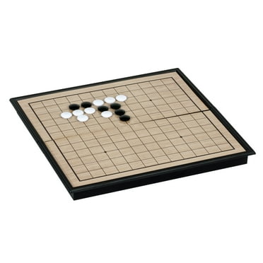 19 x 19 Inch Grids Go Game Premium Beech Wood Veneer Go Table Board ...
