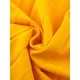 thumbnail image 5 of Vestido plisado de mujer Inspire Chic con cuello simulado, mangas cortas, ceñido a la cintura, estilo A, talla XL, color amarillo, 5 of 6