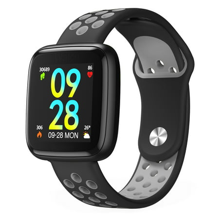 DIGGRO Smart Watch, Waterproof Fitness Tracker with Heart Rate Monitor, Wearable Oxygen Blood Pressure Wrist Watch, Bluetooth Running GPS Tracker Sport (The Best Heart Rate Monitor For Running)