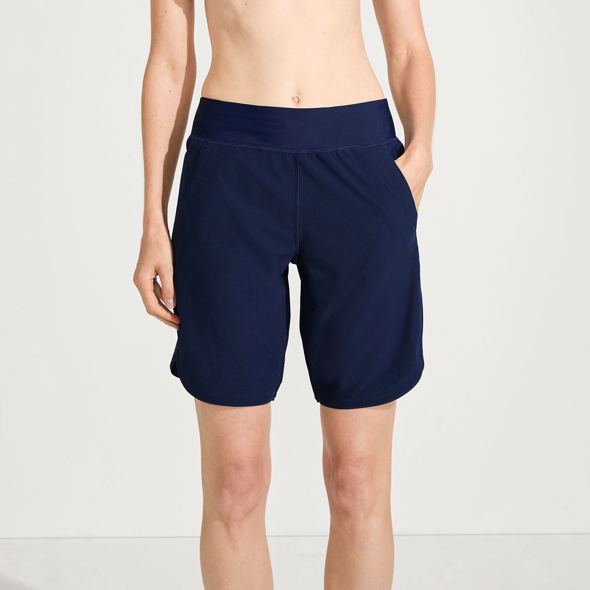 Lands' End Women's SunShade UPF 50 9" Board Shorts with Panty