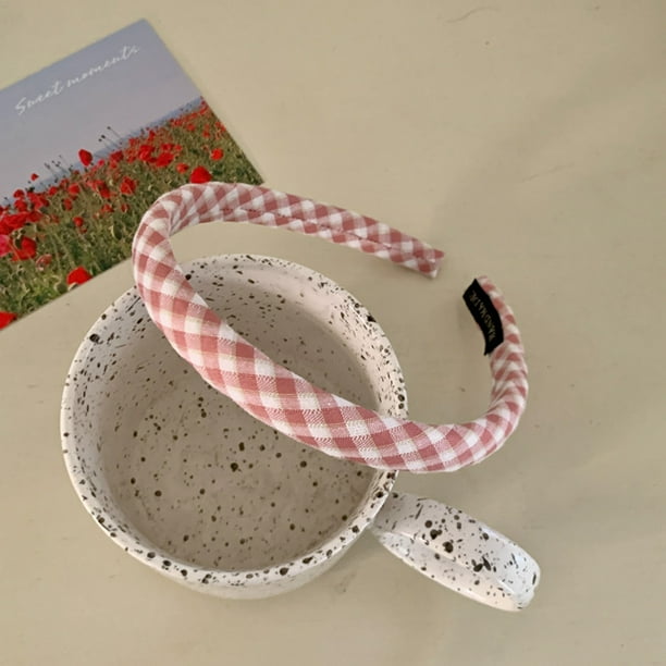 Diadema plisada sencilla para mujer, diadema de alta gama, diadema fina de satén para verano, accesorios para el cabello con sello para lavar el rostro