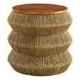 thumbnail image 1 of Mesa Redonda Modway Maris de Hierba Marina y Madera 46x46x44 cm, 1 of 8
