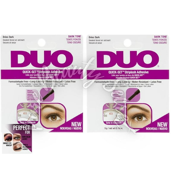 Ardell Adhesive - DUO Quick-Set Striplash 5g - Dark x 2