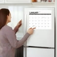 thumbnail image 4 of Fwttom 2026 Calendar, 18 Monthly Magnetic Fridge Calendar, 2026.01-2027.06 Refrigerator Wall Calendar for Kitchen Refrigerator Organization & Home Planning, 4 of 9