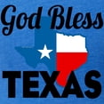 thumbnail image 3 of CafePress - God Bless Texas T Shirt - Mens Football Shirt, 3 of 4