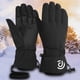 thumbnail image 1 of Guantes De Esquí Guantes de bicicleta unisex Guantes de montar duraderos A prueba de viento Hombres Mujeres Manoplas cálidas de invierno, 1 of 5