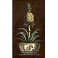 thumbnail image 2 of Vision Studio 15x24 Gold Ornate Wood Framed with Double Matting Museum Art Print Titled - Potted Pineapple II, 2 of 4