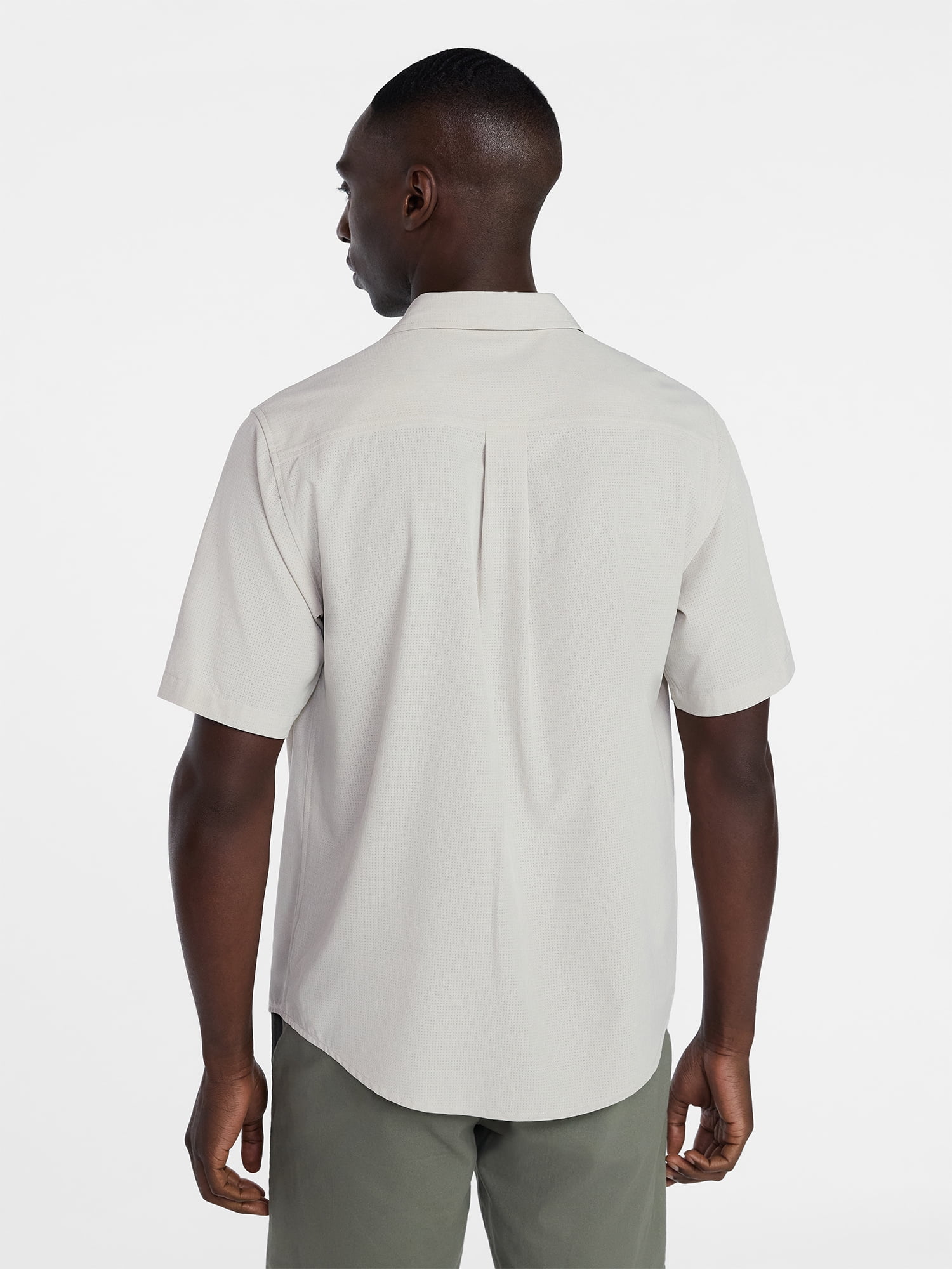 George Men's Commuter Shirt with Short Sleeves, Sizes S-3XL