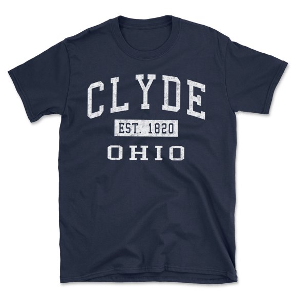 Clyde Ohio Classic Established Men's Cotton T-Shirt