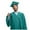 Green, variant on Conairie Unisex Graduation Cap and Gown with Tassel Adult Set for High School and University Army Green 39