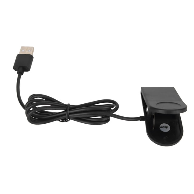 Smart Watch Charger, ABS and TPE Smart Watch Charger Cradle USB Black for Travel