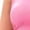 Pink, variant on Women's Square Neck Ruched Sleeveless Mini Dress with Double Layer Skirt