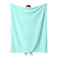 thumbnail image 2 of Fleece Throw Blanket for Couch, Super Soft Cozy Blankets, 59.06x47.24" Mint Green Blanket Lightweight Fuzzy Comfy Flannel Blanket Warm Plush for Sofa Bed Decor, 2 of 9