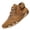 Brown, variant on Men's Running Shoes Comfortable Hight Toe Casual Sport Shoes Wate𝗋proof S𝗅ip On B𝗈𝗈𝑡𝑠 with Elastic La𝖼e Up, Lightweight Soft Sole Sneakers for Outdoor Walking and Driving