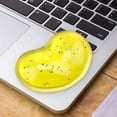 thumbnail image 3 of Soft Gel Wrist Rest Ergonomic Silicone Gel Cushion for Mouse Transparent Love Heart Comfortable Cool Wrist Support Pad for Laptop Office Work Computer Gaming, 3 of 7