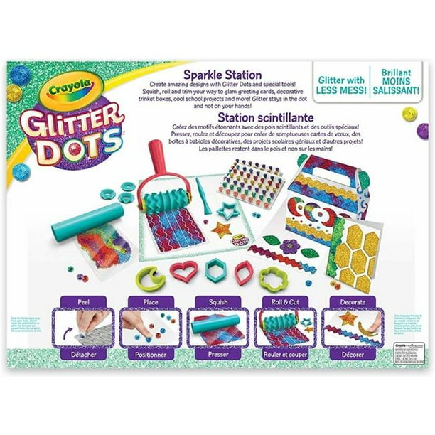 Crayola 30372730 Glitter Dots Creation Station Sparkle Station