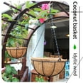 thumbnail image 1 of Hand Made Flowerpot Support Balcony Hanging Decoration Ornament Hang, 1 of 8