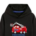thumbnail image 5 of Linfrsh Toddler Baby Boy Clothes Outfits Fall Winter Hoodie Sweatshirt + Elastic Waist Pants Set Little Kids 2pcs Gifts, 5 of 5