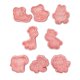 thumbnail image 1 of Moldes de grabación en relieve de galletas con forma de animal de dibujos animados, moldes de placas de prensa de Fondant de Chocolate, moldes para hornear Chef Stamper Gadgets tipo 2 8 piezas seitruly HA009513-02B, 1 of 6