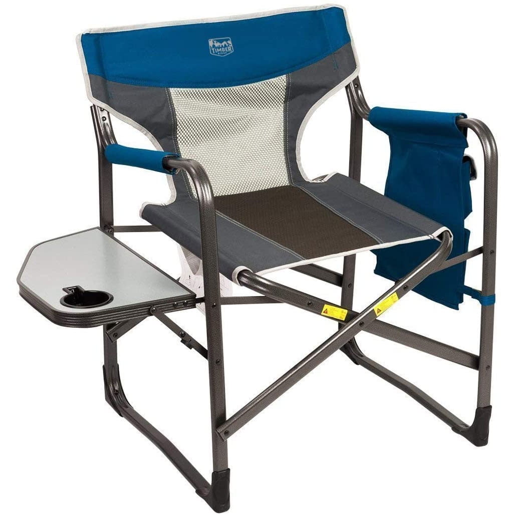 Lightweight Camping Chair Directors Aluminium Folding Garden Outdoor Picnic Side 
