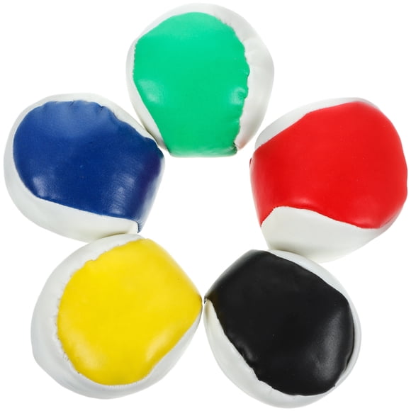 BRIGHTFUFU 5 piezas interesantes bolsas de frijoles al aire libre juguetes de juego para niños tirando bolsas de frijoles