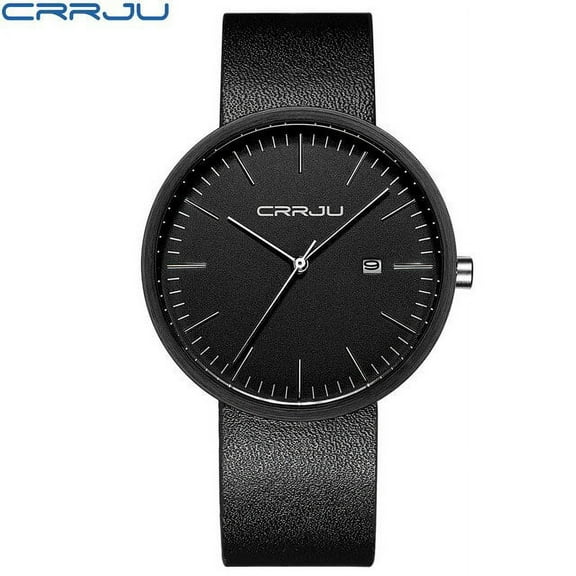 Crrju New Men's Watch Sports Luxury Brand Luminous Hands Men Stainless Steel Waterpoof Quartz Wrist Watches Relogio Masculino - Quartz Wristwatches