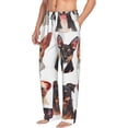 thumbnail image 2 of Balery Happy Dog Faces Collage print Men's Pajama Pants,Ultra Lightweight Pjs,Lounge Pant-X-Large, 2 of 9