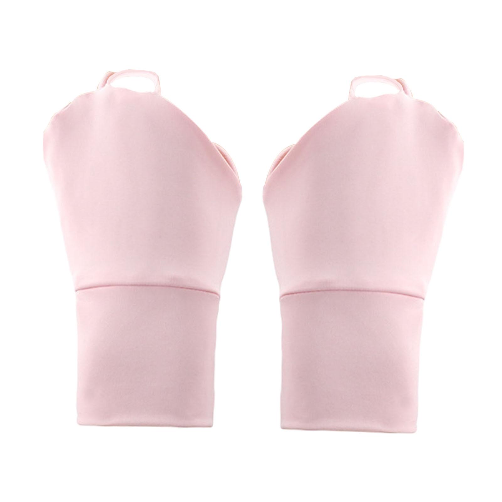 Driving Gloves Palmless Gloves Summer Mittens Stretchable Cooling Fabric for Women's Golfing Camping Picnics