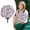 White, variant on Artificial Flowers for Outdoors, UV Resistant Fake Plastic Florals, Colorful Mix Flowers, Faux Spring Blooms for Decoration, Flowers For Porch Yard, Realistic Bouquet, 13.77×7.5 in,Orange