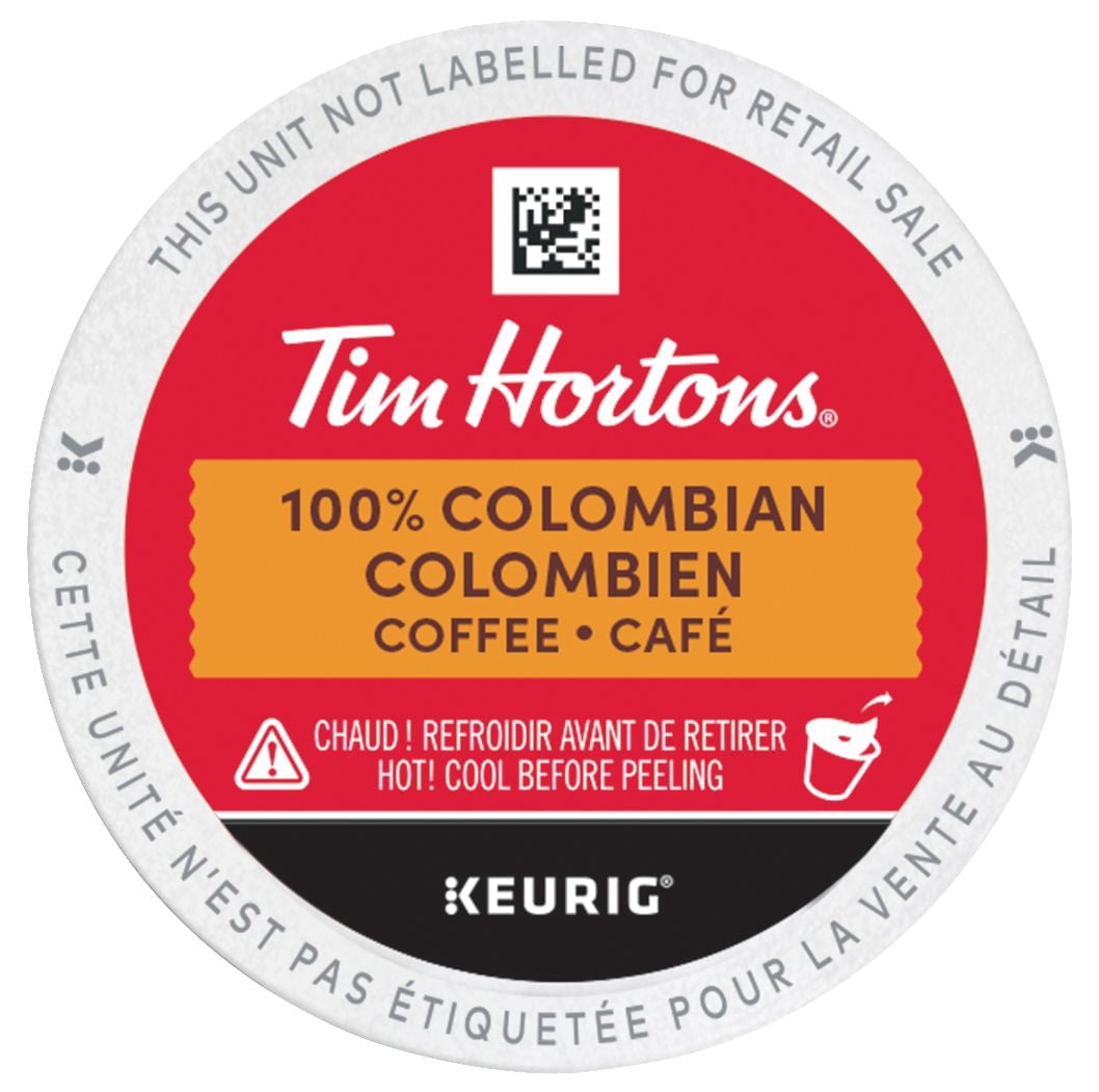 Tim Hortons 100% Colombian Dark Medium Roast Coffee