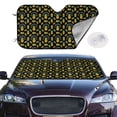 thumbnail image 2 of Kdxio Pineapple Print Windshield Sun Shade,UV Rays and Sun Heat Protection,Sunshade for Car Windshield,Car Shade Front Windshield -, 2 of 6
