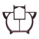 thumbnail image 1 of Expositor de madera, soporte de escritorio, estante decorativo para jarrones, estante para el hogar Estilo B, 1 of 9