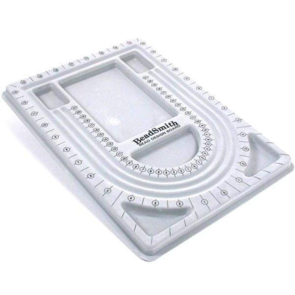 Beadsmith Bead Design Beading Board, 9 by 13Inch, Grey Flock Walmart