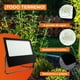 thumbnail image 5 of Reflector LED Exterior Tecnolite Luz Día IP66 No Atenuable negro, 5 of 8