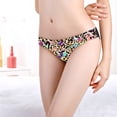 thumbnail image 4 of HUPOM White Underwear Women Underwear For Women High Waist Leisure Belt Drop Waist Purple L, 4 of 4