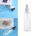 thumbnail image 4 of WORGEOUS Botella de spray vacía de plástico 10pcs 100ML para maquillaje y cuidado de la piel Uso de viaje recargable (Botellas transparentes con rociador blanco), 4 of 7