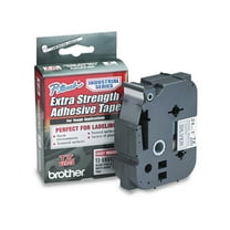 Brother TZeS951 - Extra strength adhesive - black on matte silver - Roll (0.94 in x 26.2 ft) 1 roll(s) laminated tape - for P-Touch PT-3600, D600, D800, E500, E550, E800, P750, P900, P950; P-Touch