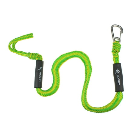 

Foaenda Bungee Dock Lines | Stretchable Bungee Cord with Foam | Float Docking Rope Mooring Boat Rope for Docking PWC Jetski Kayak Green