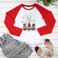 thumbnail image 4 of RKSTN Sweat-Shirt pour Femmes Noël Col Rond Imprimé Père Noël Manches Longues Blouse Régulière, 4 of 5